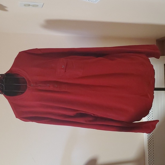Buffalo David Bitton red cotton shirt size XL - Picture 1 of 10